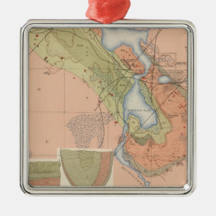 Ausführliches Geologie-Blatt XI Ornament Aus Metall