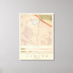 Ausführliches Geologie-Blatt XIII Leinwanddruck