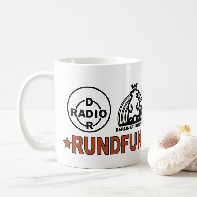 AUSFÜHRUNG DER DDR KAFFEETASSE (Mit Donut)