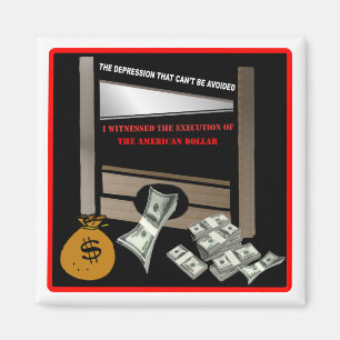 Ausführung des American Dollar Magnet