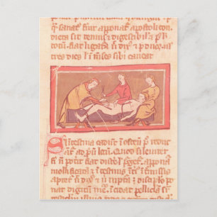 Ausgabe des Buches "Operation" von Rogier de Saler Postkarte