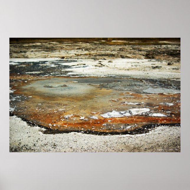 Ausgabe verschütteter Töpfe Poster (Vorne)