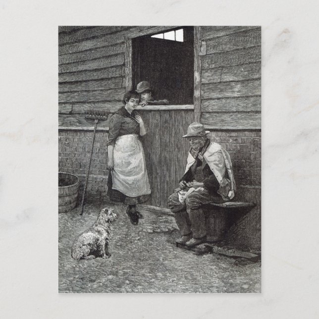 Ausgaben von 'Freizeit Stunde', 1888 Postkarte (Vorderseite)