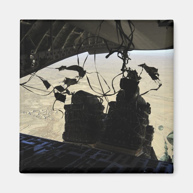 Ausgang des Containerzustellsystems Magnet (Vorne)