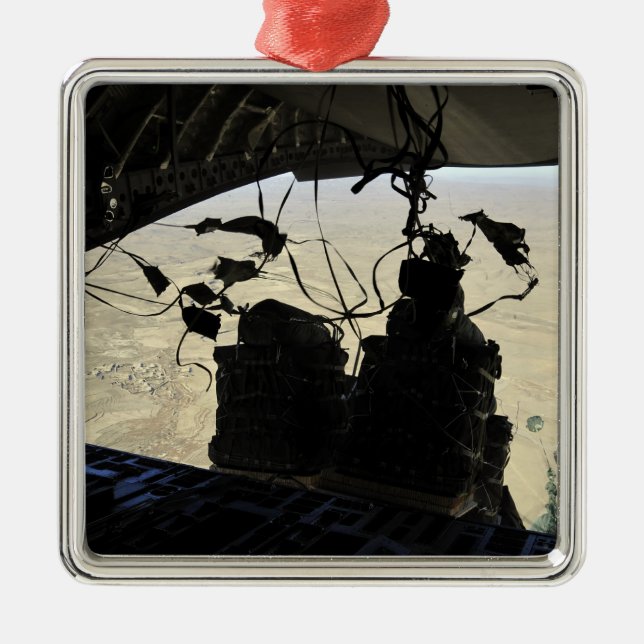 Ausgang des Containerzustellsystems Ornament Aus Metall (Vorne)