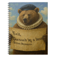 Ausgang, von einem Bären verfolgt Shakespeare-Zita