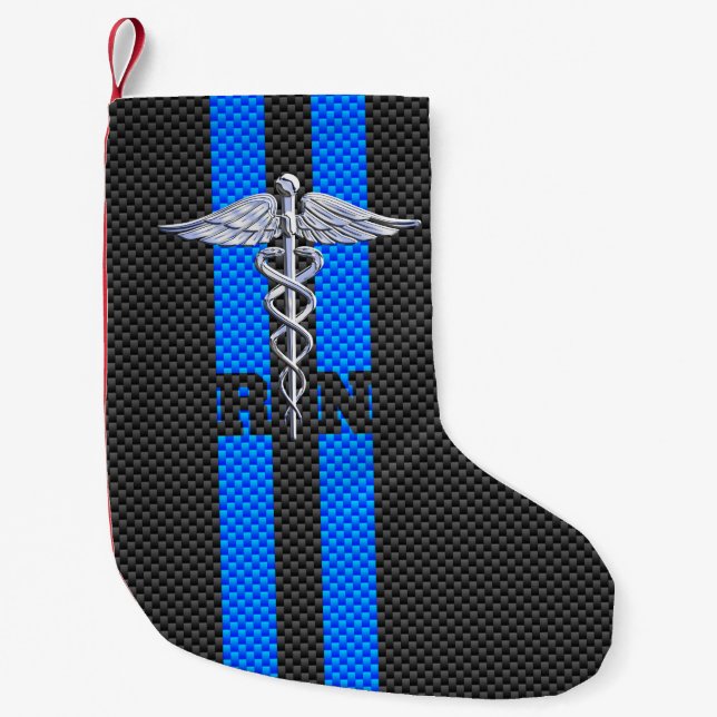 Ausgebildete Krankenschwester Kleiner Weihnachtsstrumpf (Vorderseite)