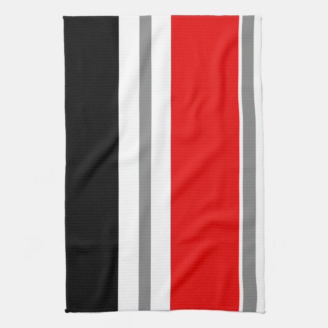 Ausgeblutetes Whilver Geschirrtuch (Vertikal)