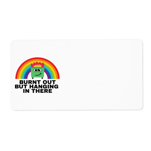 Ausgebrannt, aber in den Labels hängen (Vorne)