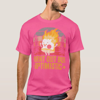Ausgebranntes, aber optimistisches Camper Marshmal T-Shirt