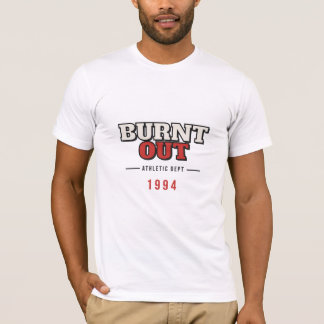 Ausgebranntes-Varsity-Retro-Athletic-Premium-T-Shi T-Shirt