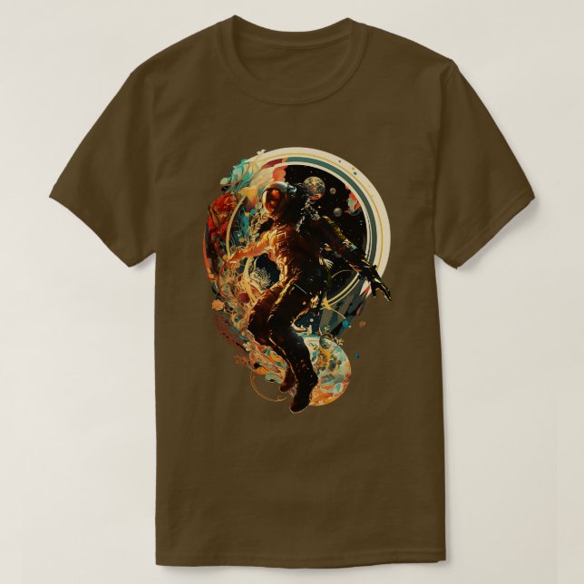 Ausgedehnt T-Shirt (Design vorne)