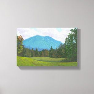 Ausgedehnter Leinwand-Druck Burkes Berg Leinwanddruck
