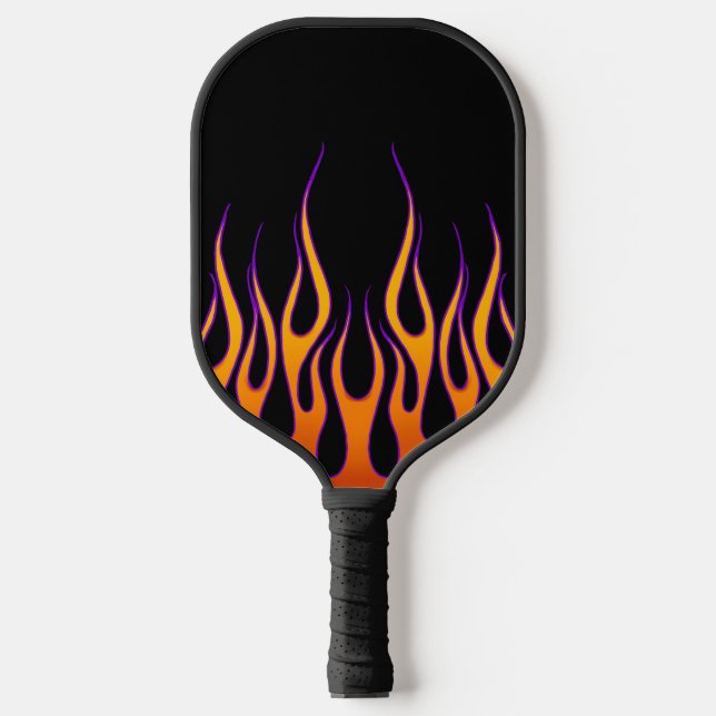 Ausgeflammt Pickleball Schläger (Vorderseite)