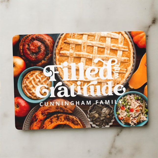 Ausgefüllt mit Dankeschön-Thanksgiving-Karte (Von Creator hochgeladen)