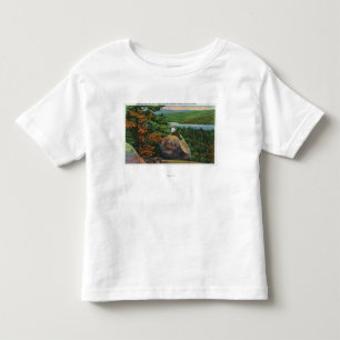 Ausgeglichene Felsen-Ansicht von Fulton-Kette von Kleinkind T-shirt