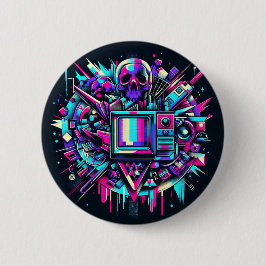 Ausgeglickter Schädel - SMPTE Button