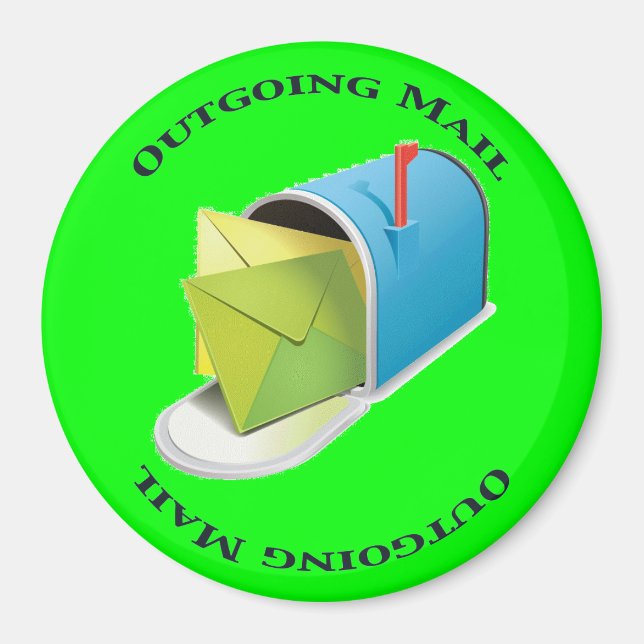 Ausgehende Post Magnet (Vorne)