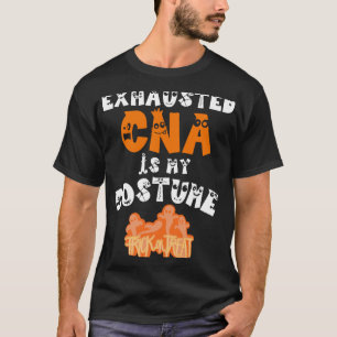 Ausgehobenes CNA Halloween Nurse Kostüm Boo Boo Nu T-Shirt