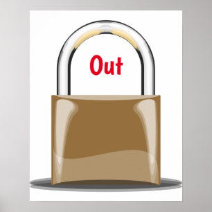 Ausgeklammertes Poster