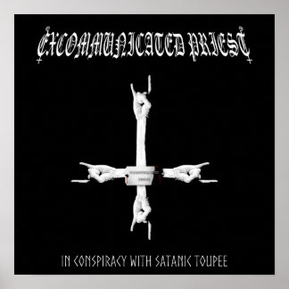 Ausgeklärter Priester "In Verschwörung" Poster