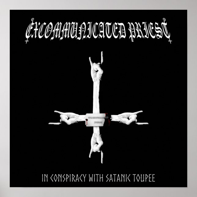 Ausgeklärter Priester "In Verschwörung" Poster (Vorne)