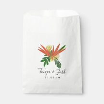 Ausgeklügelter Bird of Paradise Tropic Bridal