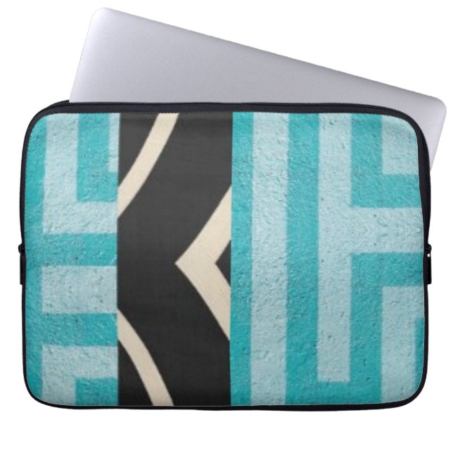 Ausgeklügelter Luxus-Karibik-Gepäcktag Laptopschutzhülle (Vorderseite)