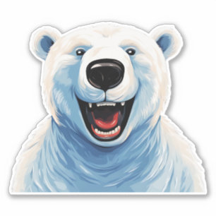 Ausgenommener Polar Aufkleber