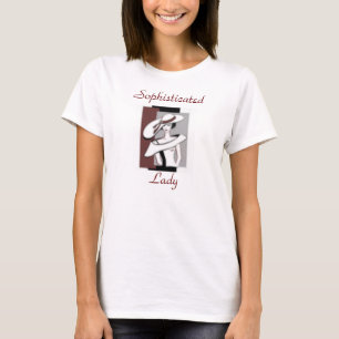 Ausgereifte Lady Fashion T=Shirt T-Shirt