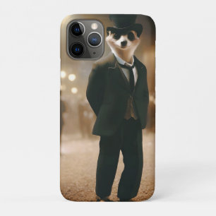 Ausgereifte Surikate: Meerkat's Black Krawatte Eve Case-Mate iPhone Hülle