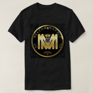 Ausgereiftes Mann-As - Logo - schwarzer T - Shirt