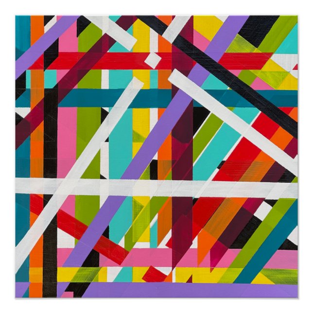 Ausgeripptes perfektes Poster (Vorderseite)