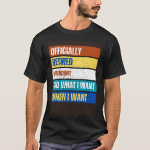 Ausgeschiedener Begleiter Ruhestand Ausgeschieden T-Shirt