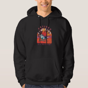 Ausgeschiedener Chefkoch Vintage-Ruhestand Hoodie