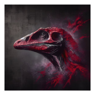 Ausgestorbene Dinosaurier Fotodruck