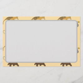 Ausgestorbene Tiere Briefpapier