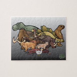 Ausgestorbene Tiere - Puzzle