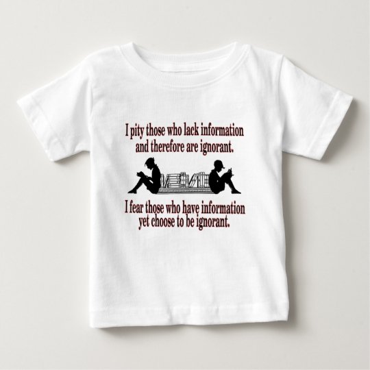 ausgesuchte Ignoranz Baby T-shirt