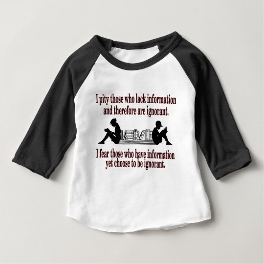 ausgesuchte Ignoranz Baby T-shirt