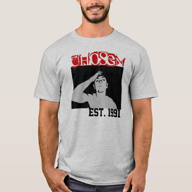 Ausgesuchter "grauer Wolf-Entwurf-" T - Shirt (Vorderseite)