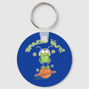 Ausgeteilte Alien Schlüsselanhänger