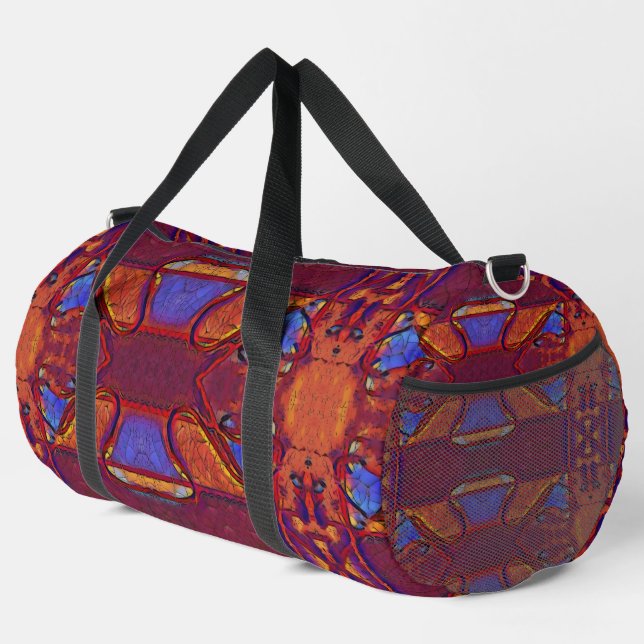 Ausgetrocknete Erde Duffle Bag (Rechte Ecke)
