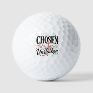 Ausgewählte und unerschütterte Golfbälle