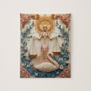 Ausgewogene Waage - Papierquilling