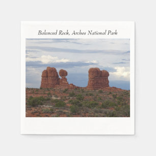 Ausgewogener Felsen, Nationalpark Arches Serviette
