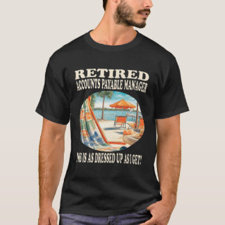 Ausgezahlte Konten Auszahlbare Altersentspannung T-Shirt