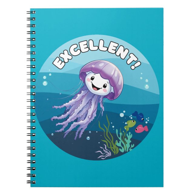 Ausgezeichnet!, Jelly Fish Notizblock (Vorderseite)