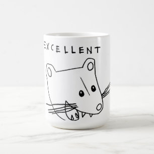 ausgezeichnet kaffeetasse