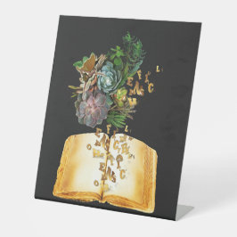 Ausgezeichnete Gartengestaltung Sockelschild